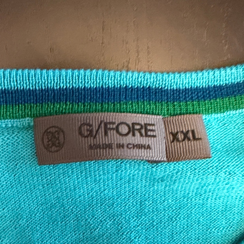 Men’s XXL G Fore Wool Sweater EUC - Picture 2 of 8